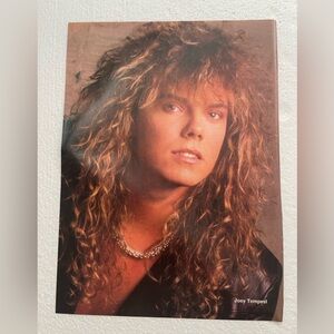 Europe’s Joey Tempest pinup